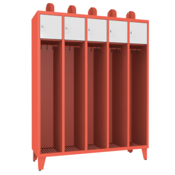 Jednostanowiskowa szafa strażacka STR400/1